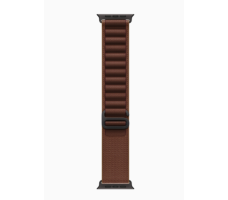 Умные часы Apple Watch Ultra 4 49 мм (титановый корпус, черный/бордовый текстильный ремешок размера M)