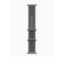 Умные часы Apple Watch Ultra 4 49 мм (титановый корпус, натуральный/полупрозрачный черный нейлоновый ремешок из эластомера)