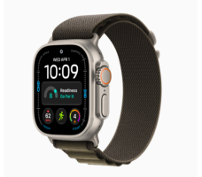 Умные часы Apple Watch Ultra 4 49 мм (титановый корпус, натуральный/оливковый текстильный ремешок размера S) Умные часы Apple Watch Ultra 4 49 мм (титановый корпус, натуральный/оливковый текстильный ремешок размера S)