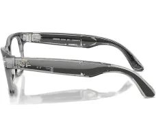 Умные очки Ray-Ban Meta Wayfarer Gen 2 RW4012 (глянцевый прозрачный серый/прозрачный/сапфировый синий) Transitions