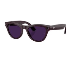 Умные очки Ray-Ban Meta GEN 2 Skyler RW4014 (фиолетовый глянцевый/прозрачный/аметист) Transitions