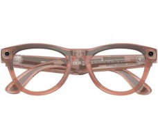 Умные очки Ray-Ban Meta GEN 2 Skyler RW4014 (глянцевый персиковый/прозрачный/коричневый) Transitions