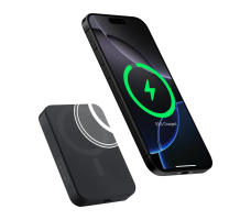 Внешний аккумулятор Pitaka Power Bank Qi2 10000mAh Black/Grey