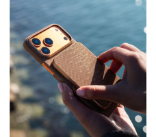 Внешний аккумулятор Pitaka Power Bank Qi2 5000mAh Golden Glint