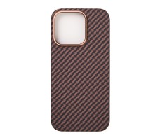 Чехол для iPhone 16 Pro Max Kevlar золотой
