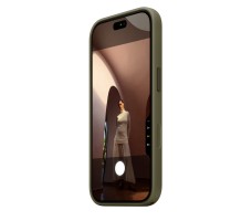 Чехол TechWoven MagSafe с Camera Control для iPhone 17 Pro Max/18 Pro Max (Оливковый)