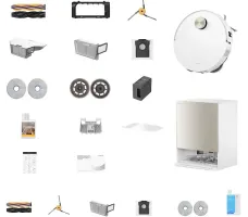 Робот-пылесос Dreame Robot Vacuum X60 Ultra Complete White