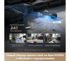 Робот-пылесос Dreame Robot Vacuum Aqua10 Ultra Roller Complete Black