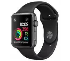 Умные часы Apple Watch 42mm Space Gray with Black Sport Band (MP032)