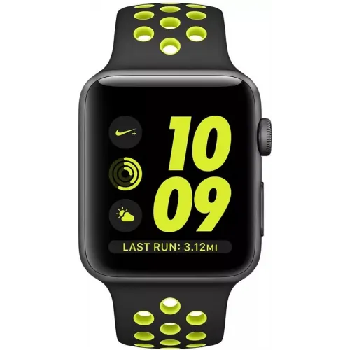 Умные часы Apple Watch Nike+ 42mm Space Gray with Black/Volt Nike Band (MP0A2)