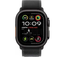 Умные часы Apple Watch Ultra 2 LTE 49 мм (титановый корпус, черный/черный, нейлоновый ремешок M/L)