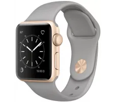 Умные часы Apple Watch 38mm Gold with Concrete Sport Band (MNNJ2)