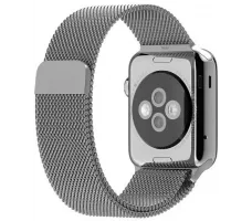 Умные часы Apple Watch 38mm Stainless Steel with Milanese Loop (MJ322)