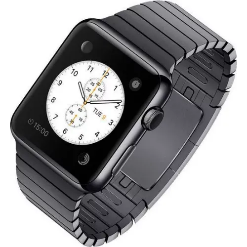 Умные часы Apple Watch 42mm Space Black with Space Black Link Bracelet (MJ482)
