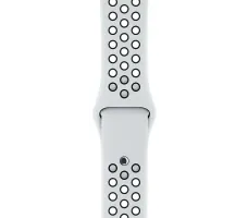 Умные часы Apple Watch Nike+ 38mm Silver Aluminium Case with Pure Platinum/Black Nike Sport Band (MQKX2)