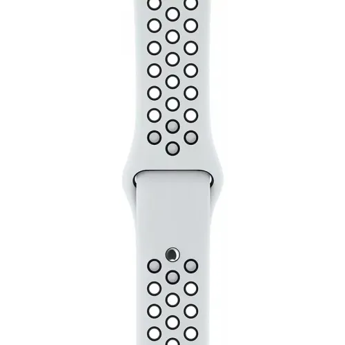 Умные часы Apple Watch Nike+ 38mm Silver Aluminium Case with Pure Platinum/Black Nike Sport Band (MQKX2)