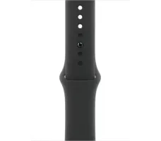 Умные часы Apple Watch Series 10 46 мм (алюминиевый корпус, черный/черный, спортивный силиконовый ремешок M/L)