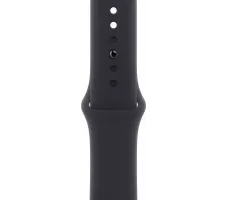 Умные часы Apple Watch Series 9 41 мм (алюминиевый корпус, полуночный/полуночный, спортивный силиконовый ремешок)
