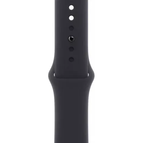 Умные часы Apple Watch Series 9 41 мм (алюминиевый корпус, полуночный/полуночный, спортивный силиконовый ремешок)