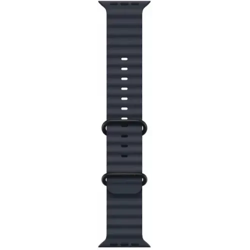 Умные часы Apple Watch Ultra 2 LTE 49 мм (титановый корпус, черный/темно-синий, ремешок из эластомера)