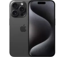 Смартфон Apple iPhone 15 Pro 128GB (черный титан)