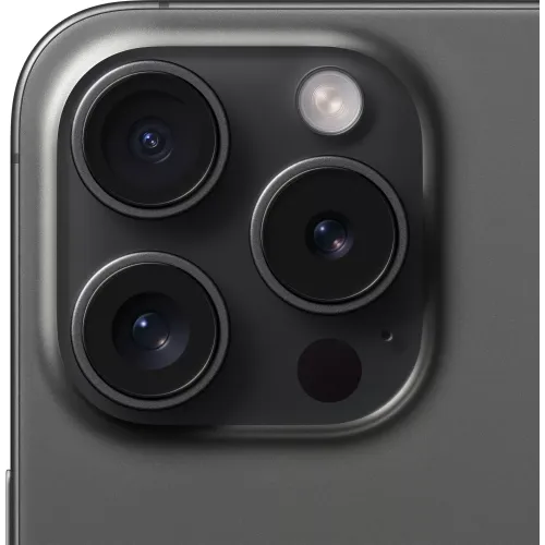 Смартфон Apple iPhone 15 Pro 128GB (черный титан)