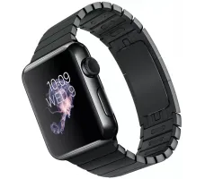 Умные часы Apple Watch 38mm Space Black with Space Black Link Bracelet (MJ3F2)