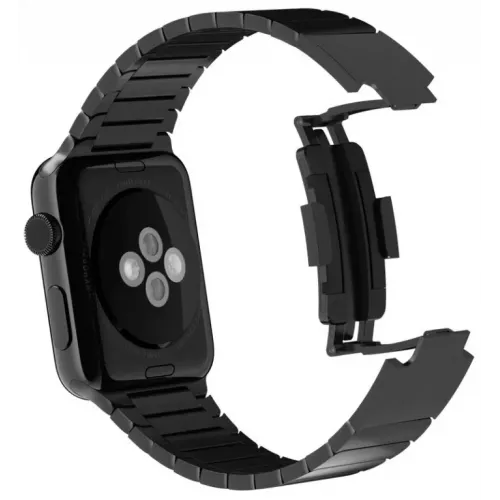 Умные часы Apple Watch 38mm Space Black with Space Black Link Bracelet (MJ3F2)