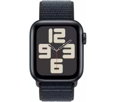 Умные часы Apple Watch SE 2 44 мм (алюминиевый корпус, полуночный/полуночный, нейлоновый ремешок)