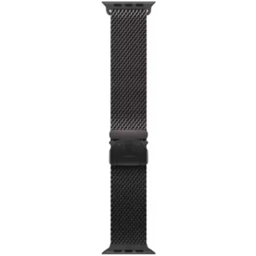 Умные часы Apple Watch Ultra 2 LTE 49 мм (титановый корпус, черный/черный, ремешок миланская петля размера M)