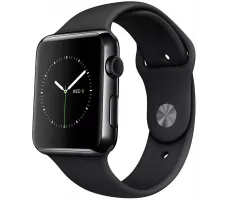 Умные часы Apple Watch Edition 42mm Space Black with Black Sport Band (MLC82)