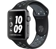 Умные часы Apple Watch Nike+ 38mm Space Gray with Black/Cool Gray Band (MNYX2)