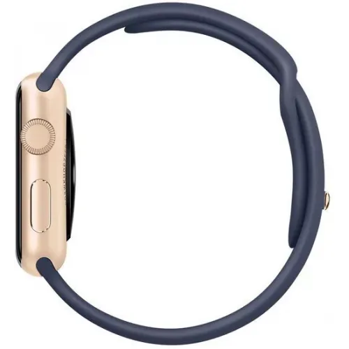 Умные часы Apple Watch Series 2 42mm Gold with Midnight Blue Sport Band (MQ152)