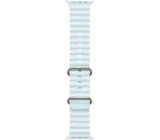 Умные часы Apple Watch Ultra 2 LTE 49 мм (титановый корпус, титановый/светло-голубой, ремешок из эластомера)
