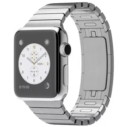 Умные часы Apple Watch 38mm Stainless Steel with Link Bracelet (MJ3E2)