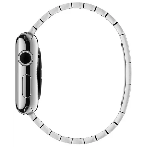 Умные часы Apple Watch 38mm Stainless Steel with Link Bracelet (MJ3E2)