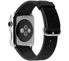 Умные часы Apple Watch 42mm Stainless Steel with Black Classic Buckle (MJ3X2)