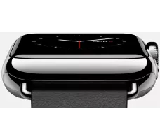 Умные часы Apple Watch 42mm Stainless Steel with Black Classic Buckle (MJ3X2)
