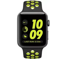 Умные часы Apple Watch Nike+ 38mm Space Gray with Black/Volt Nike Band (MP082)
