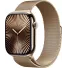 Умные часы Apple Watch Series 10 LTE 42 мм (титановый корпус, золотистый/золотистый, миланская петля)