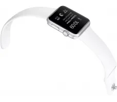 Умные часы Apple Watch Sport 42mm Silver with White Sport Band (MJ3N2)