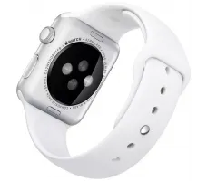 Умные часы Apple Watch Sport 42mm Silver with White Sport Band (MJ3N2)