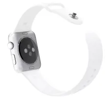 Умные часы Apple Watch Sport 42mm Silver with White Sport Band (MJ3N2)