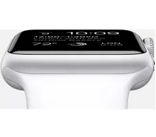 Умные часы Apple Watch Sport 42mm Silver with White Sport Band (MJ3N2)