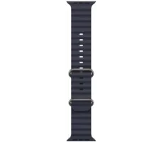 Умные часы Apple Watch Ultra 2 LTE 49 мм (титановый корпус, титановый/темно-синий, ремешок из эластомера)