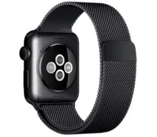Умные часы Apple Watch 38mm Space Black with Space Black Milanese Loop (MMFK2)