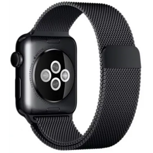 Умные часы Apple Watch 38mm Space Black with Space Black Milanese Loop (MMFK2)