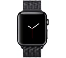Умные часы Apple Watch 38mm Space Black with Space Black Milanese Loop (MMFK2)