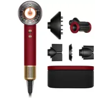 Фен Dyson Supersonic Nural HD16 Red velvet/gold (красный бархат/золото)