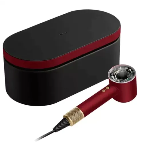 Фен Dyson Supersonic Nural HD16 Red velvet/gold (красный бархат/золото)
